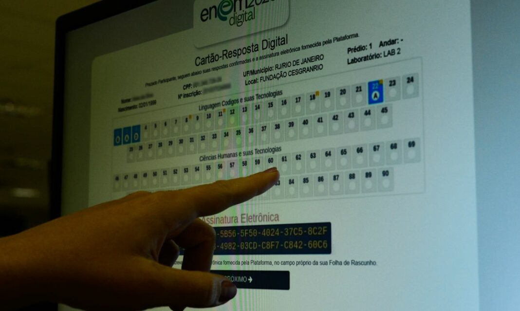 Prazo para pedir reaplicação do Enem digital vai até esta sexta-feira (12)