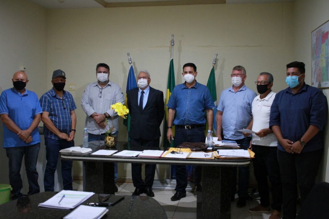 Prefeito Aldo Júlio recebe secretário da Sedam e planeja implantar o “Projeto Reviver das Águas em Rolim de Moura