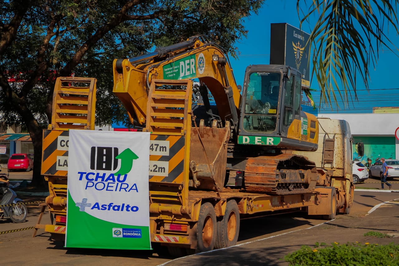 TCHAU POEIRA: Pimenta Bueno vai receber R$ 15 milhões em infraestrutura do Governador Marcos Rocha