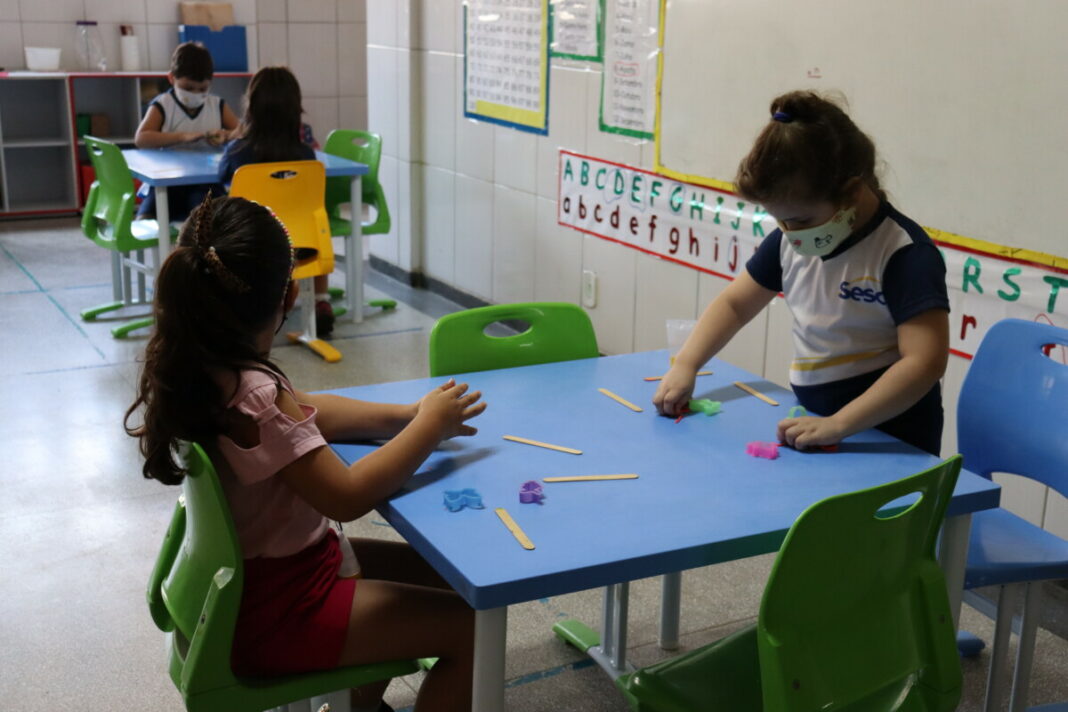 Sesc Escola retoma aulas presenciais nesta segunda-feira
