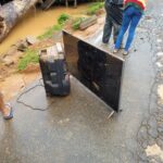 Prejuízos durante enchente em Ouro Preto do Oeste, RO — Foto: Rauã Araújo/Rede Amazônica