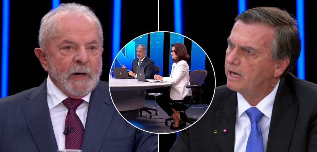 Lula e Bolsonaro se enfrentarão no debate da Band neste domingo (28)