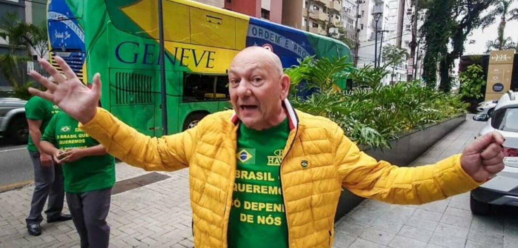 Jornalista lança campanha para ajudar o “Véio da Havan” a deixar o Brasil