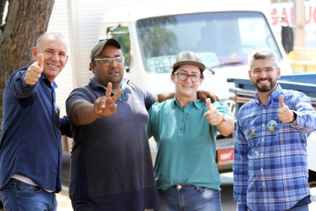 Ezequiel e Wiveslando Neiva, ambos candidatos a estadual e federal, intensificam campanha no Cone Sul