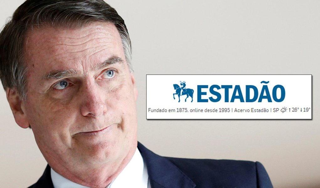 www.brasil247.com - Se o Estadão quisesse derrubar Bolsonaro não apoiaria a reforma