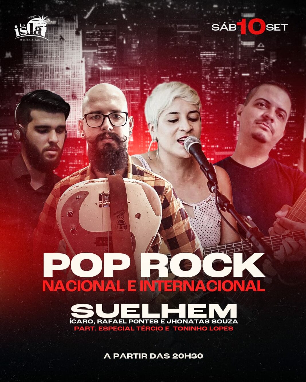 Sábado com boas opções musicais em Vilhena