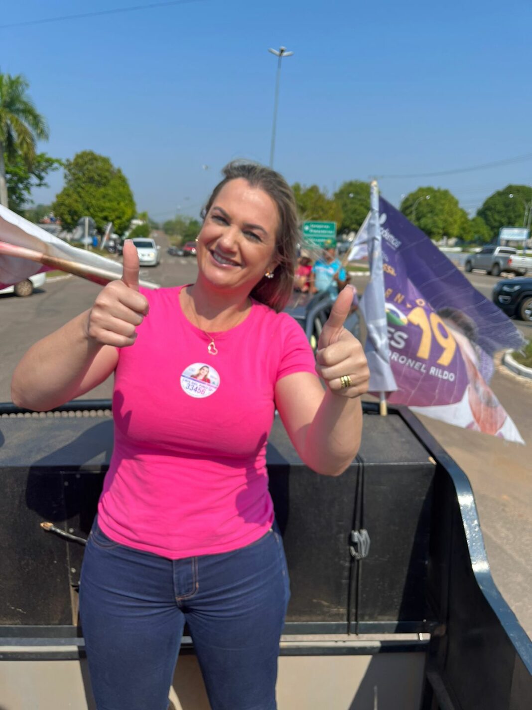 Candidata a estadual, professora Cris Del Pino intensifica campanha em cidades do Cone Sul