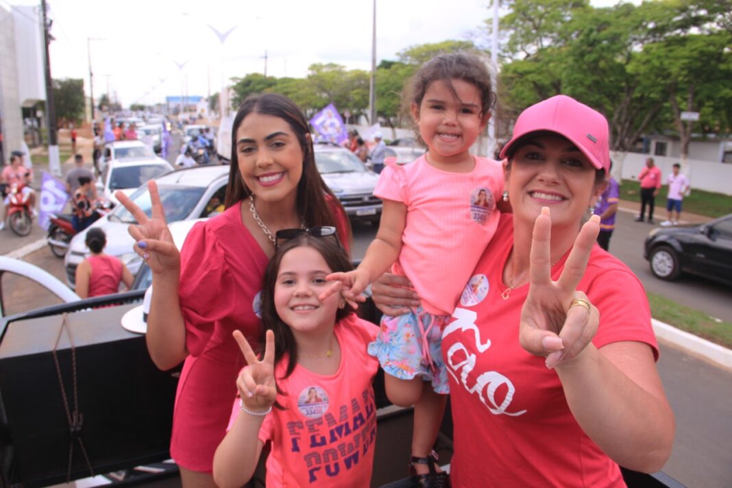 Carreata do 19 fecha com chave de ouro campanha vitoriosa de Cris Del Pino em Vilhena