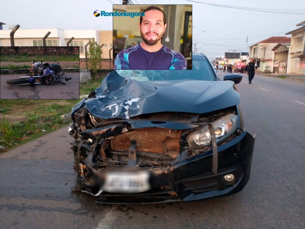 Personal trainer morre em grave acidente em Rondônia