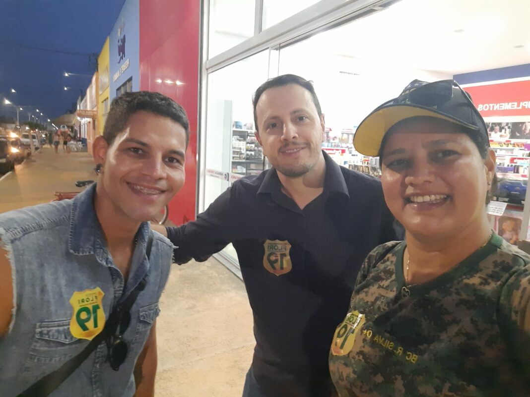 Campanha Flori cai no gosto do povo, ganha as ruas de Vilhena e recebe adesões espontâneas