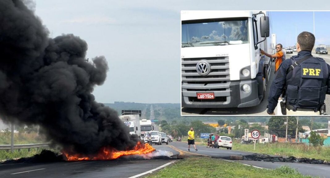 Forças de segurança colocam fim à baderna nas estradas brasileiras