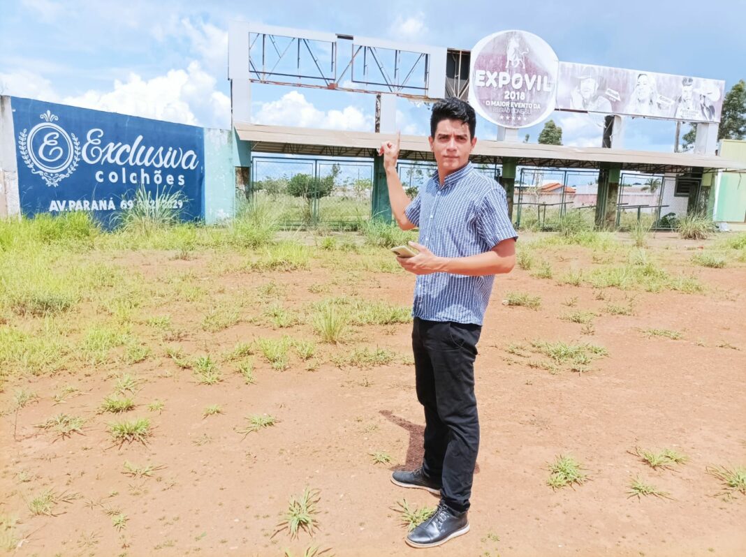 Exclusivo: ex-secretário parabeniza Flori pela retomada do Parque de Exposições de Vilhena