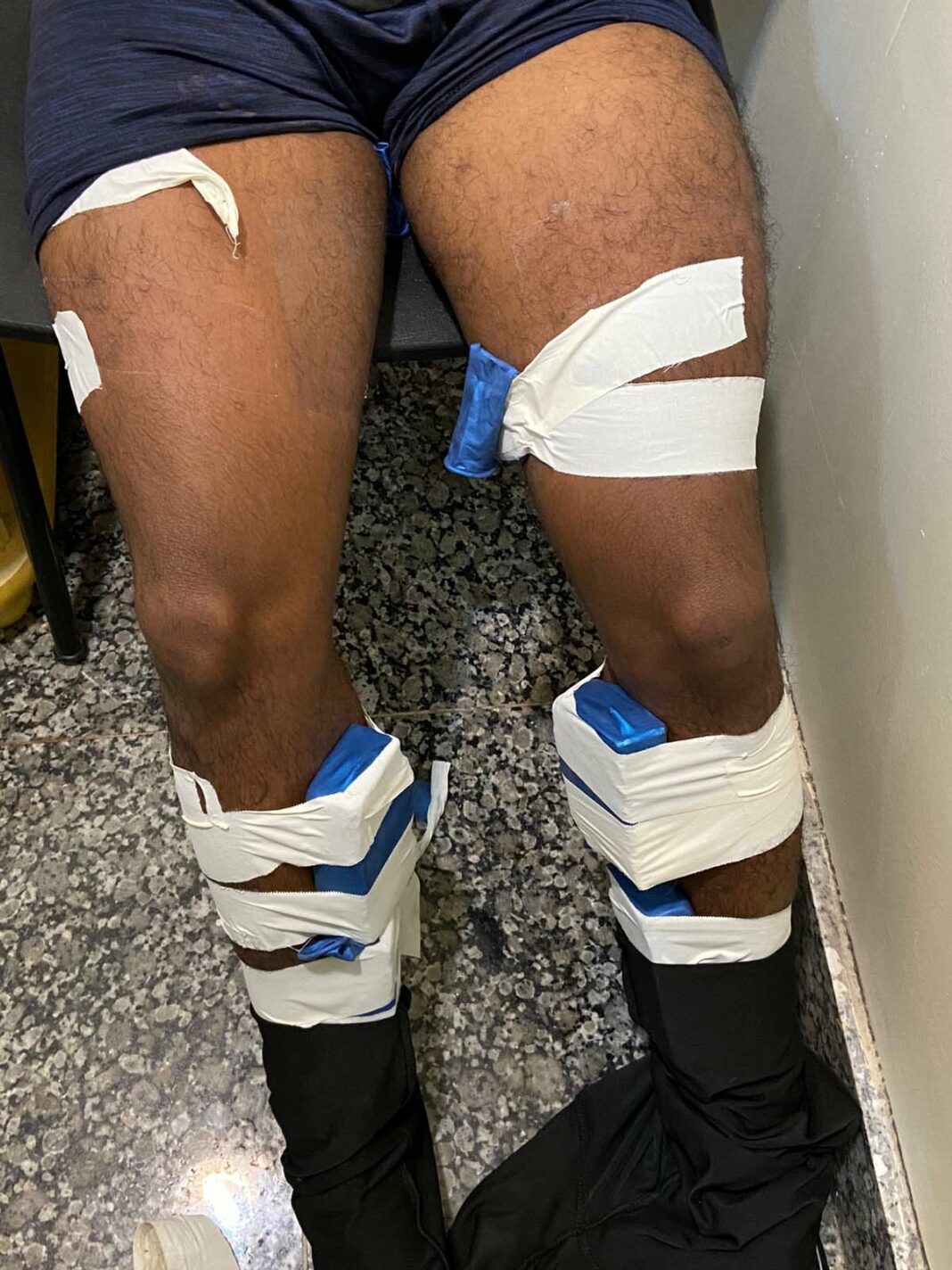 PF prende homem com droga enrolada ao corpo em aeroporto de Rondônia