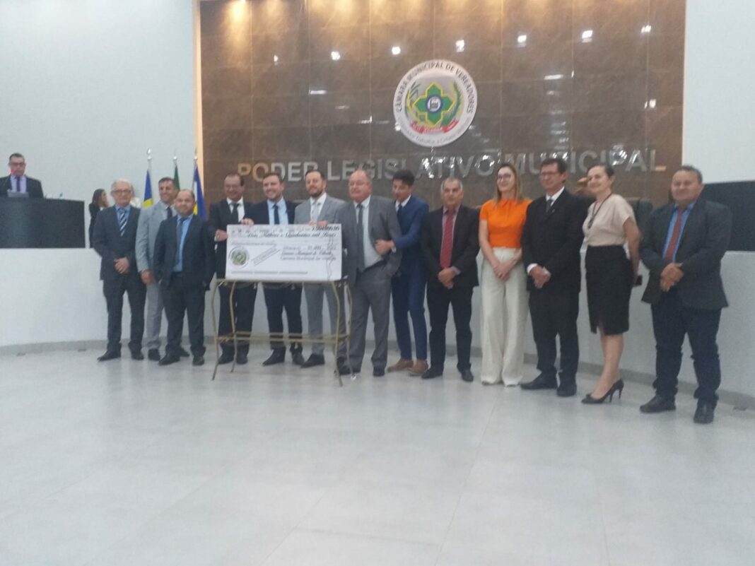 Samir promete dedicação total, compromisso e muito trabalho à frente da Câmara de Vereadores de Vilhena