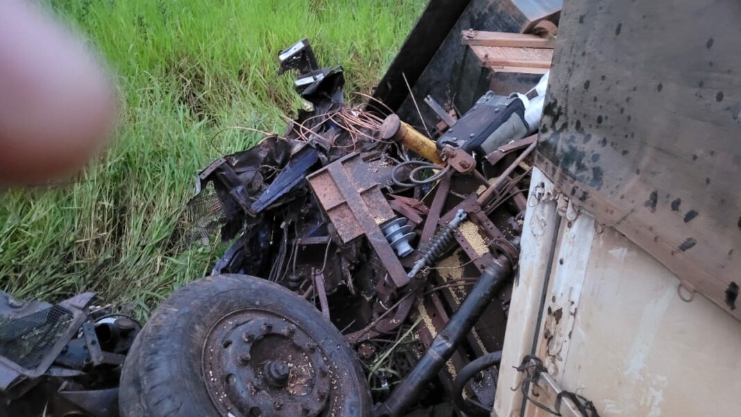 Acidente entre carreta e caminhão deixa um morto e um motorista vilhenense ferido