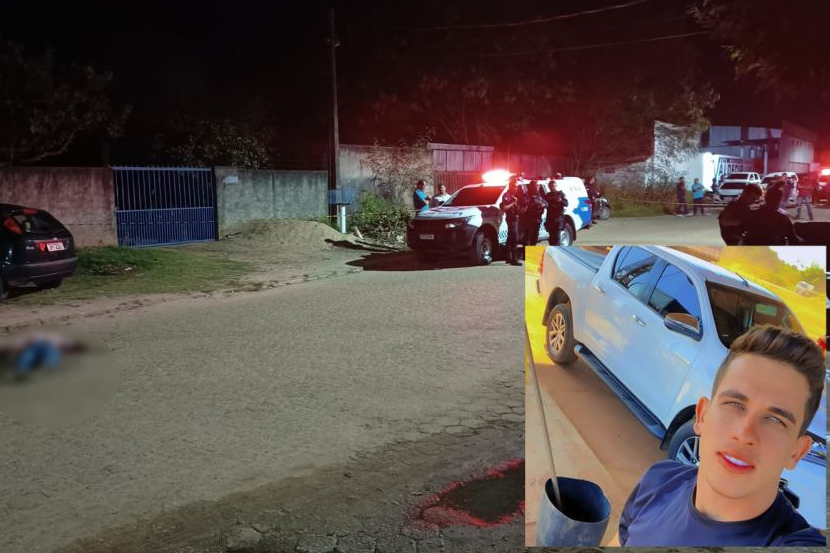 Jovem é assassinado em frente de oficina do pai