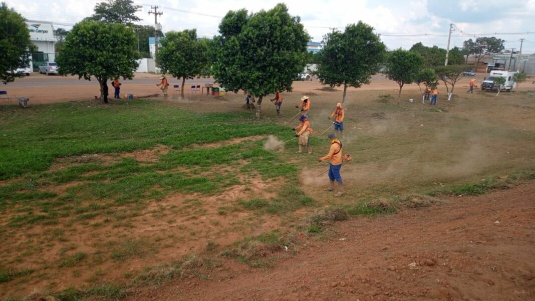 Projeto com mão de obra reeducanda revitaliza Vilhena
