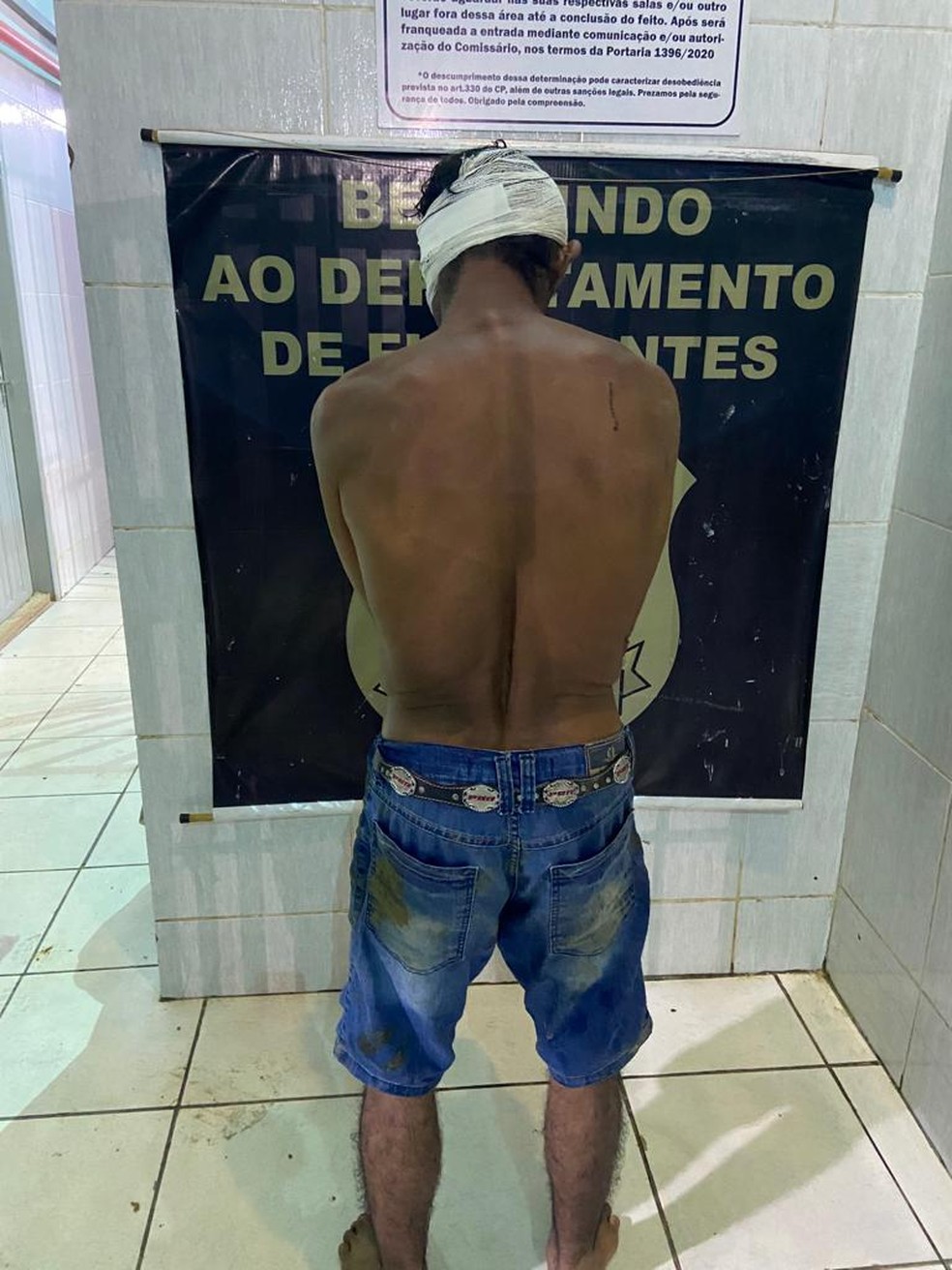 Suspeito de matar mulher com tiro de espingarda na frente dos filhos dela 10 e 11 anos é preso — Foto: Polícia Civil/ divulgação