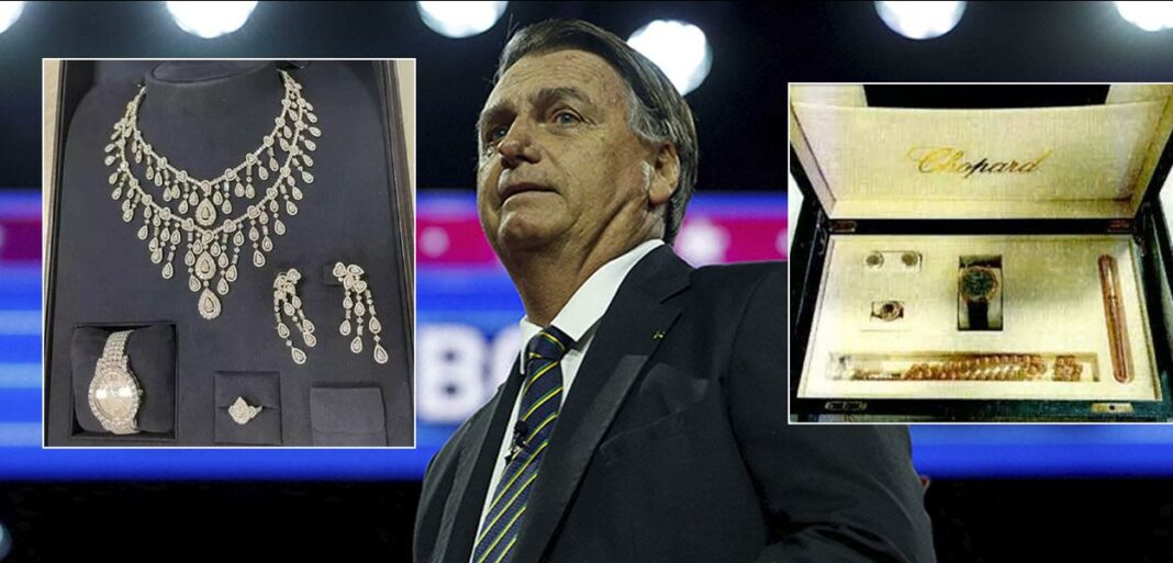 Bolsonaro guardou 3ª caixa de joias e presentes valiosos em fazenda de Piquet