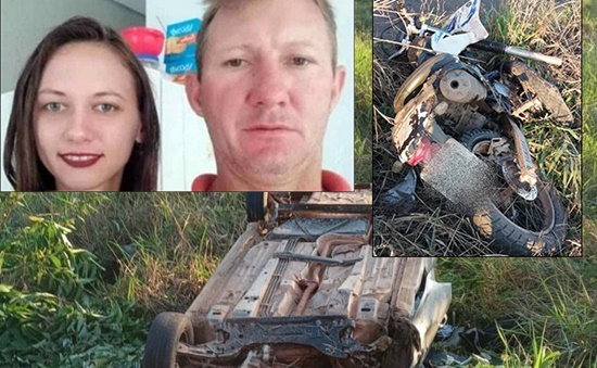 Casal de Corumbiara morre em acidente na BR-364