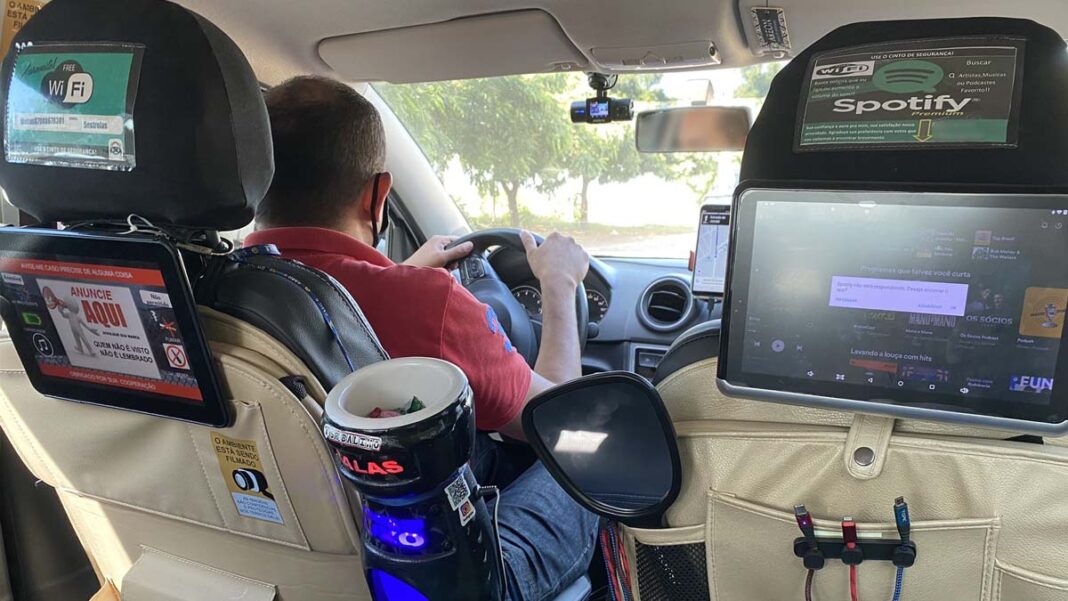 Motoristas de aplicativos fazem greve em todo o país