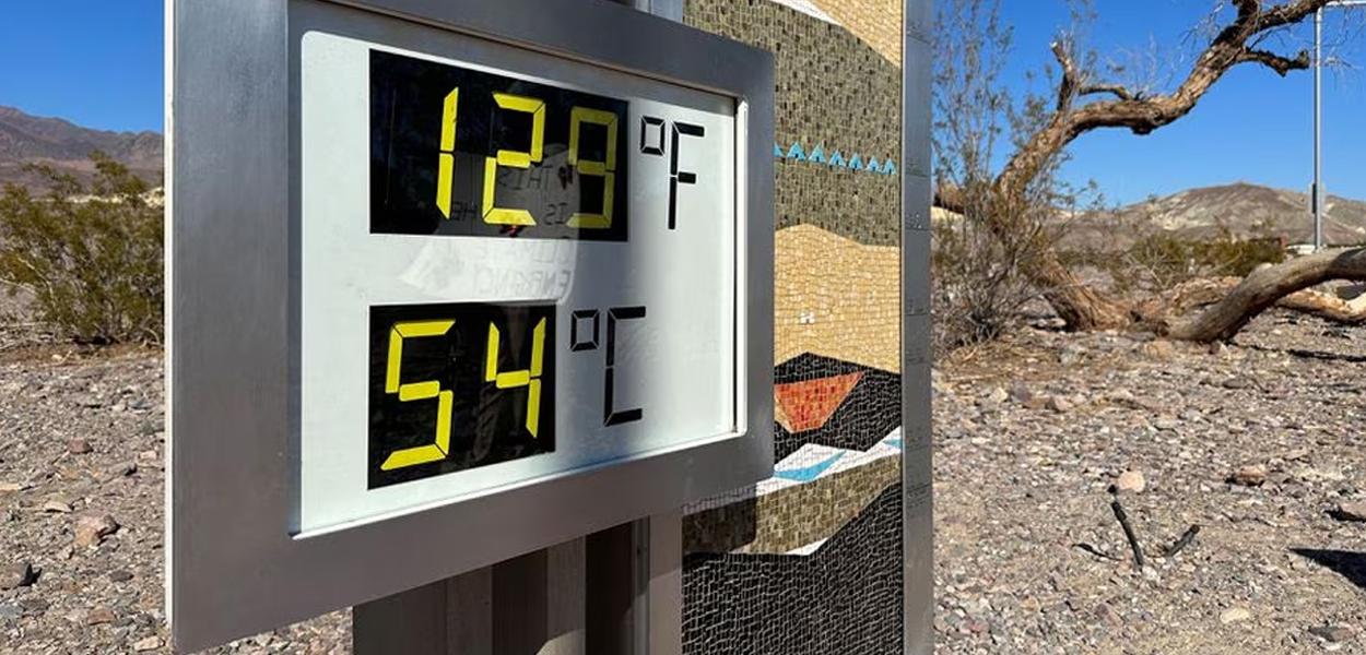 Calor extremo nos Estados Unidos 