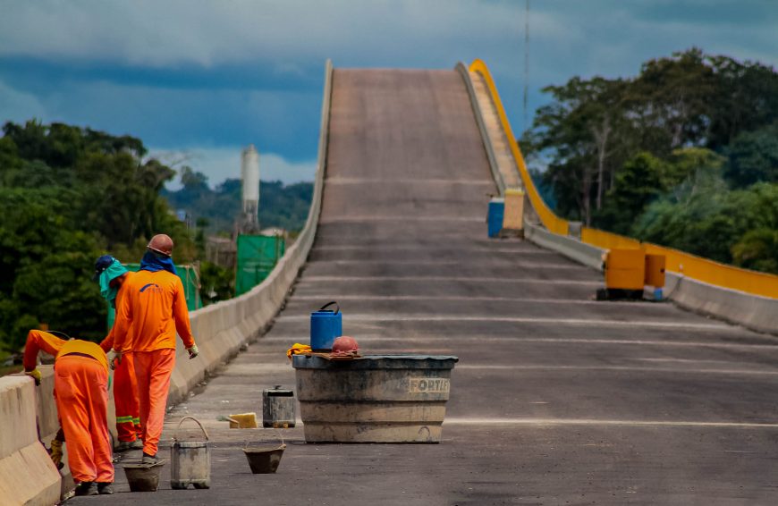 Governo acredita que ponte do Abunã sobre o rio Madeira vai fortalecer o desenvolvimento econômico de Rondônia