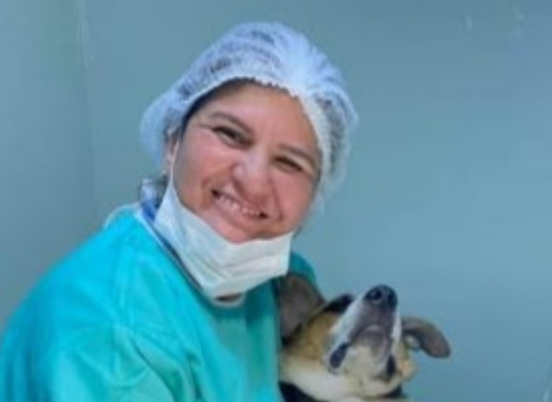 Médica veterinária Dra. Rosana Pereira, sofre graves mutilações de cão Pit Bull ao salvar crianças de ataque