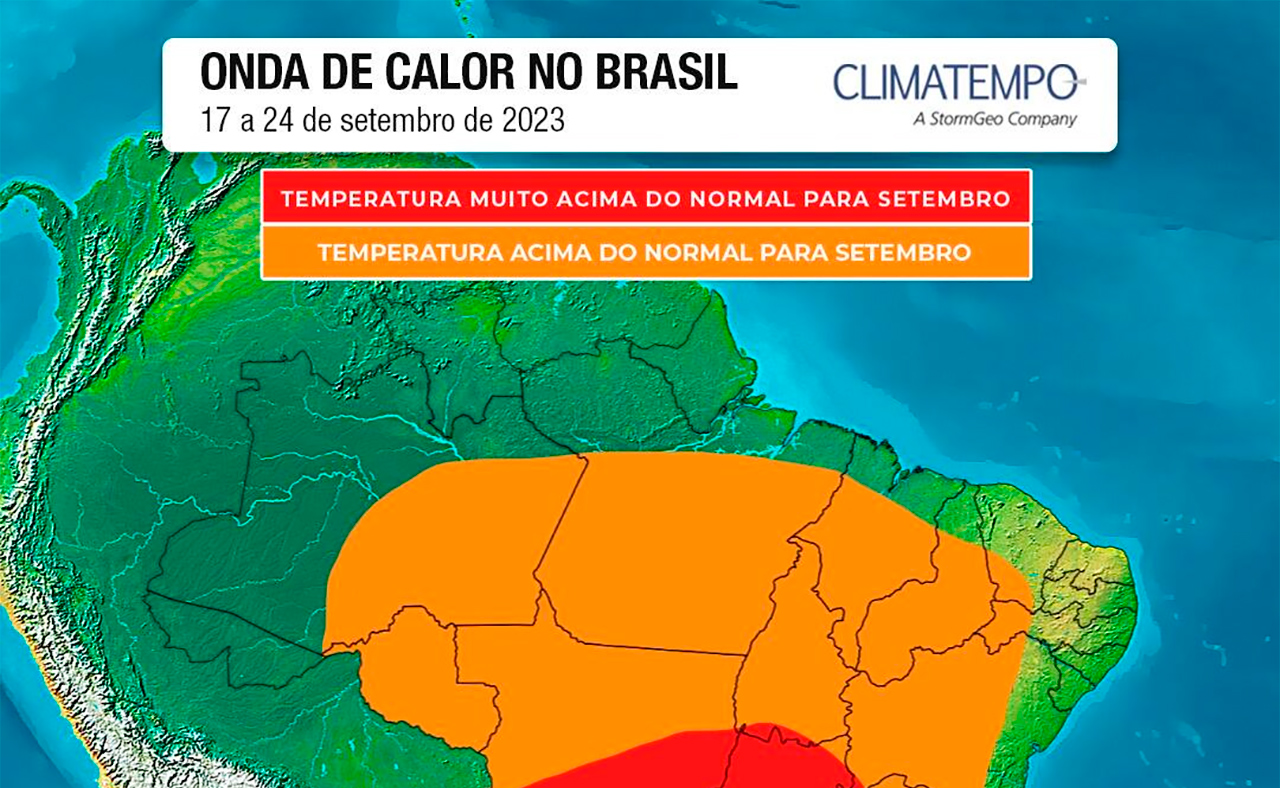 Rondônia na rota do calor extremo esta semana, alertam institutos de meteorologia