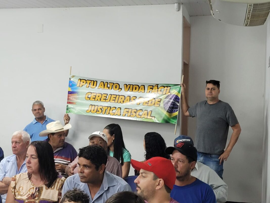 Aumento abusivo do IPTU agrava crise politica em Cerejeiras