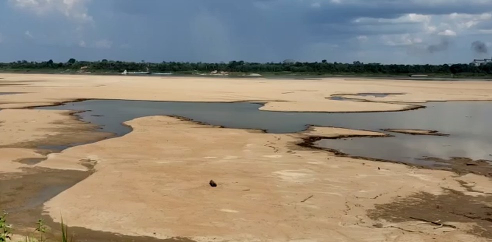 Com 1,44 metro, rio Madeira atinge menor cota da série histórica em Porto Velho | Rondônia | G1