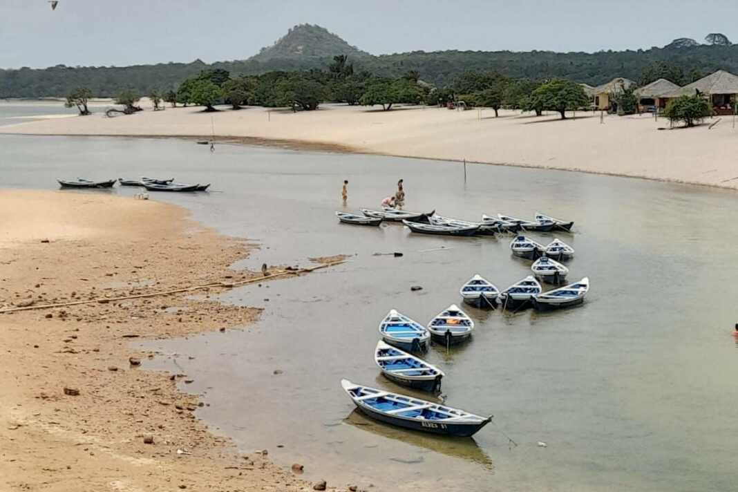 Seca muda o cenário de Alter do Chão, o Caribe da Amazônia