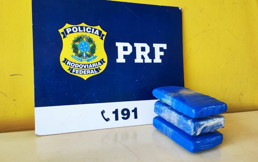 PRF apreende drogas vindas da Bolívia