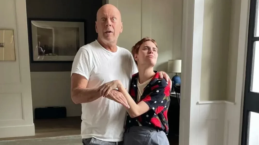 Filha de Bruce Willis comenta sobre saúde e demência do ator