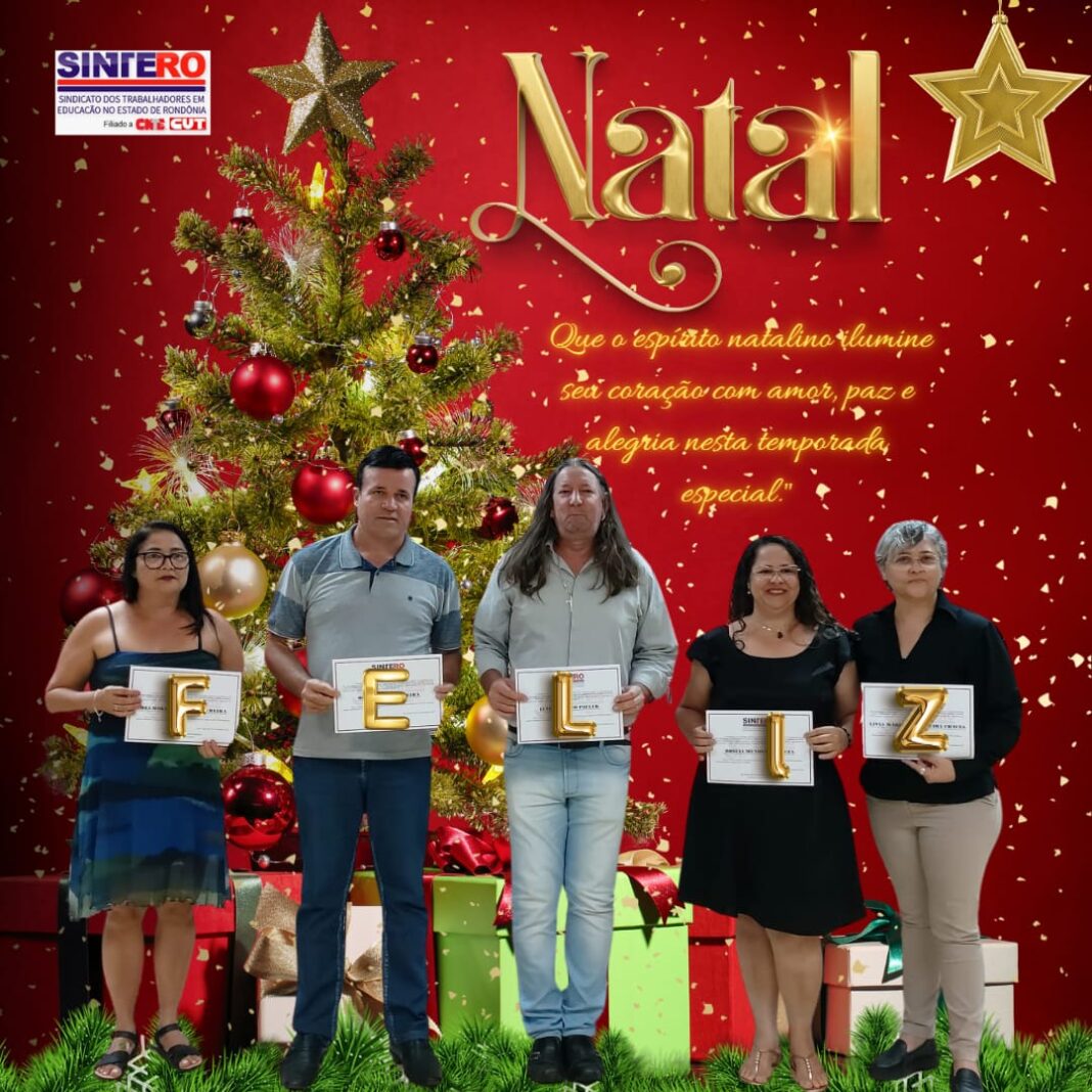 Dirigentes do Sintero agradecem apoios e afirmam que 2024 será de muita luta