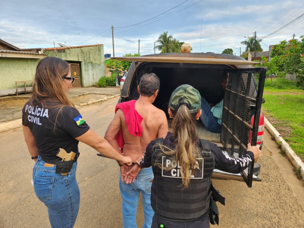 Operação prendeu suspeitos de estupro nesta quarta-feira (31) — Foto: Reprodução