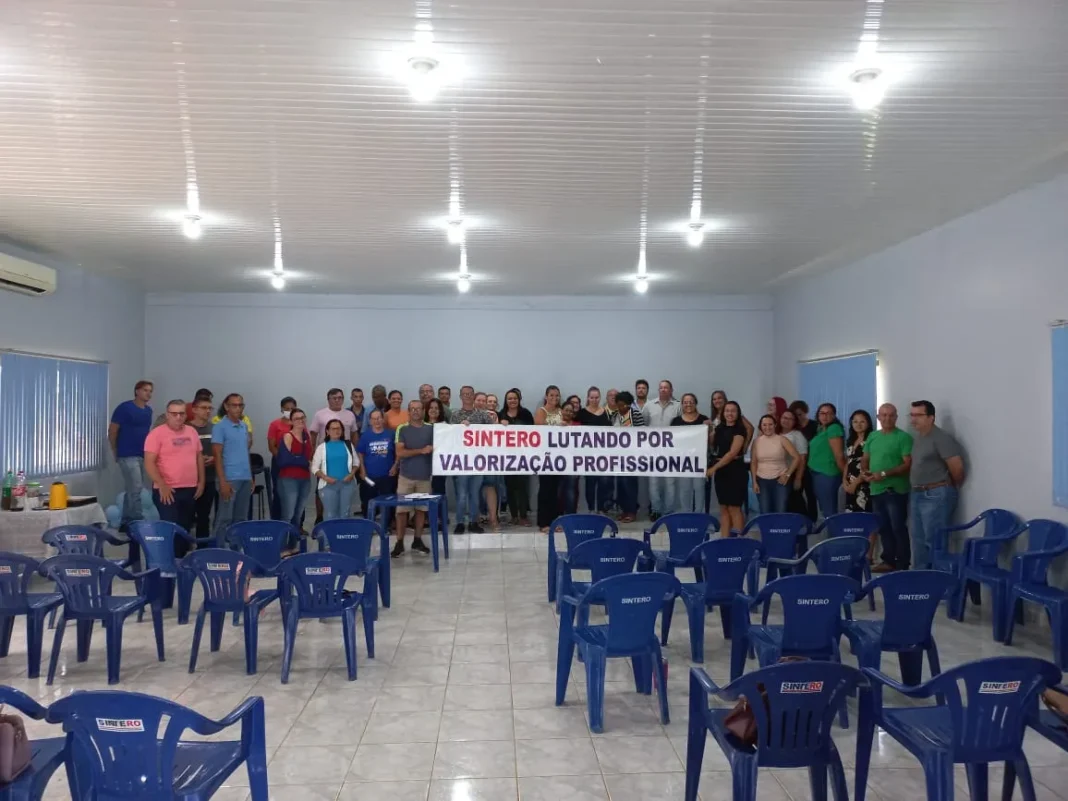 Com deliberação de greve, Sintero realiza Assembleia Geral nesta terça no Cone Sul