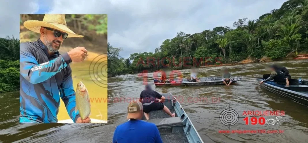 Gerente do Sicredi morre afogado durante pescaria