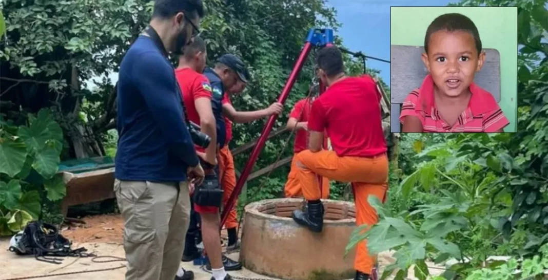Criança foi atirada viva dentro de poço em Cerejeiras