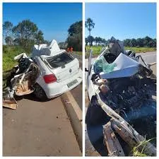 Cantora Ana Paula Vieira perdeu o controle do carro, e invadiu pista contrária antes de bater em carreta, diz polícia