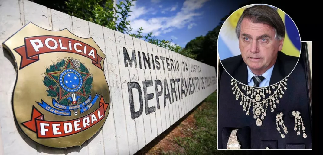 PF indicia Bolsonaro pela venda ilegal de joias e falsificação de cartões de vacinação