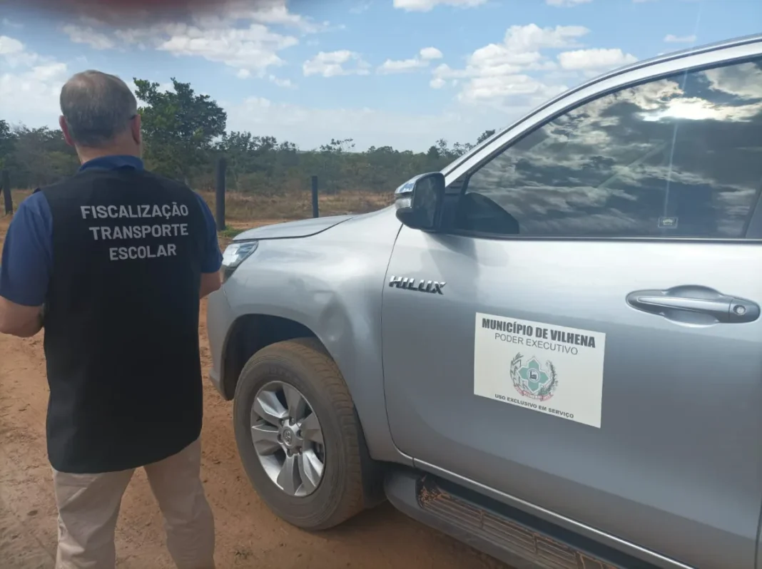 Coordenadoria de Educação fiscaliza o Transporte Escolar Compartilhado em Vilhena