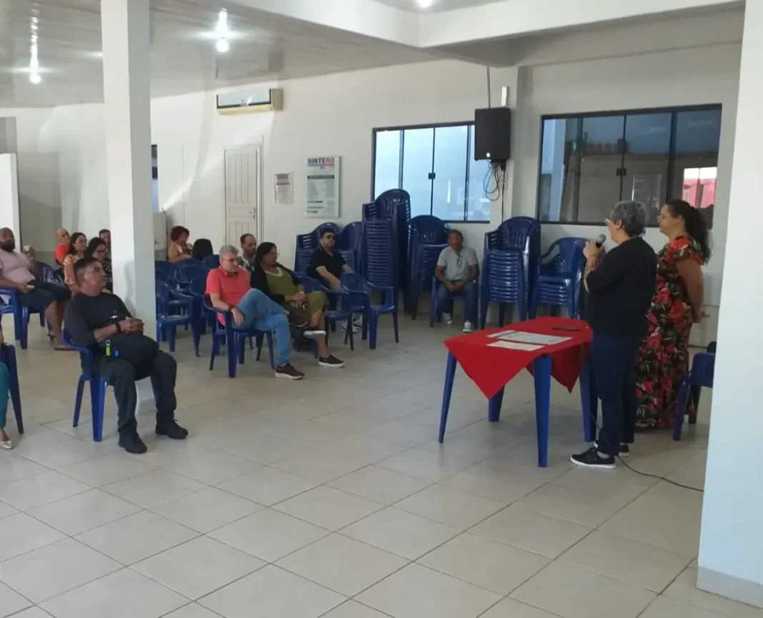 Sem resposta do Governo, Sintero anuncia reunião em agosto com indicativo de greve