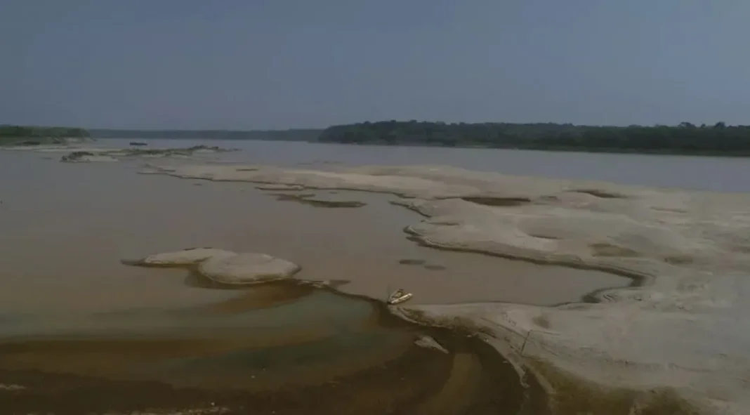 Rio Madeira atinge cota mínima