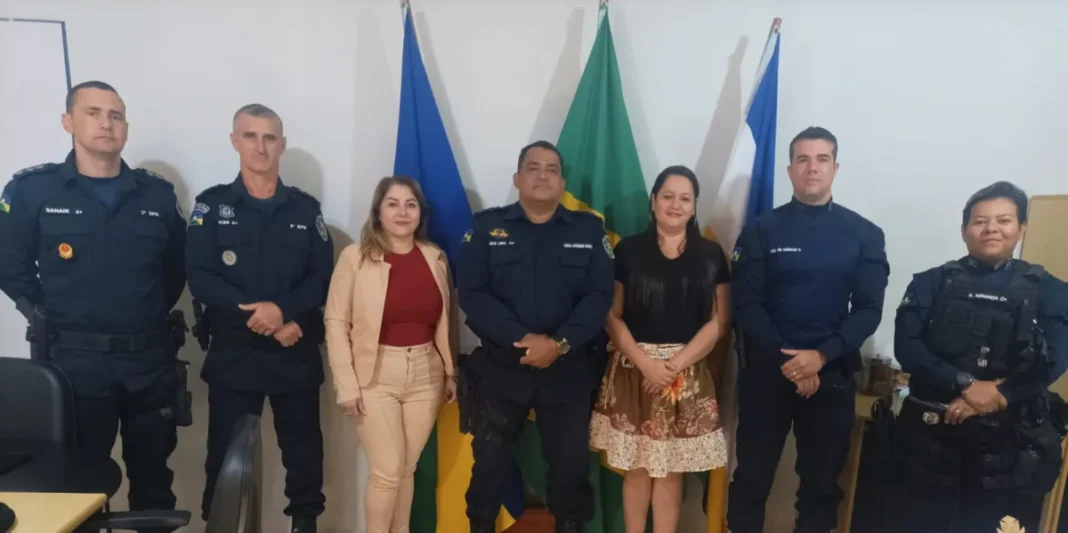 CRE e PM discutem projeto “Escola Segura” para garantir proteção às escolas de Vilhena e Chupinguaia