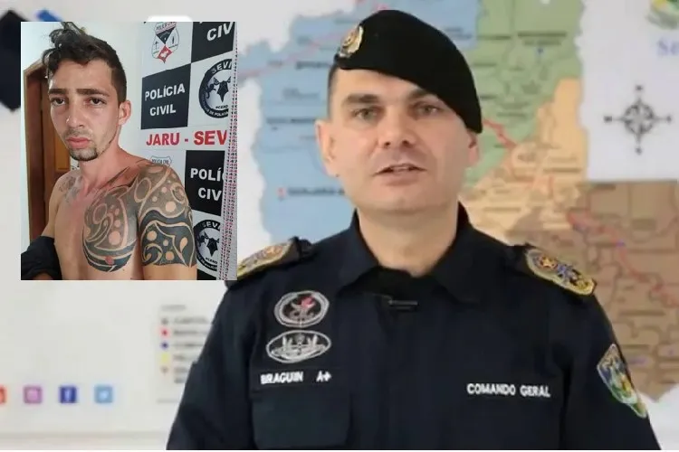 Em vídeo, comandante da PM fala sobre caçada ao matador de dentista