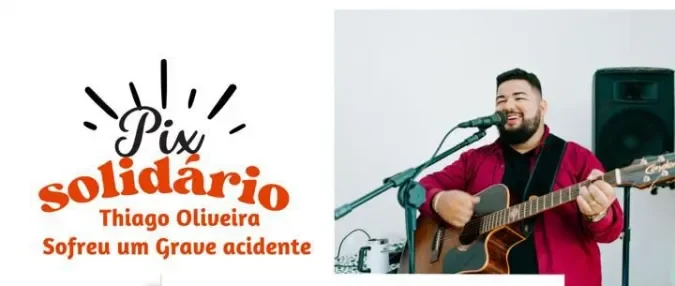 Família pede ajuda para cantor que sofreu acidente