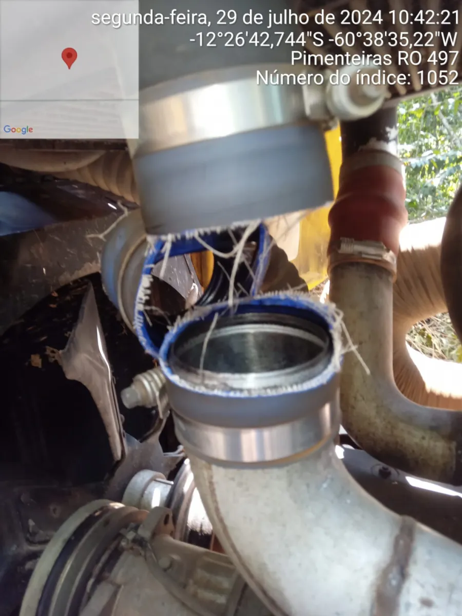 Vândalos destroem máquina da Prefeitura de Vilhena