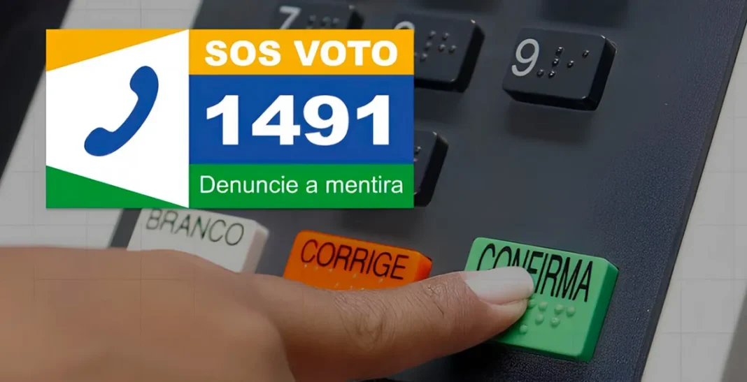 TSE lança SOS Voto para denúncias sobre mentiras e desinformação nas eleições