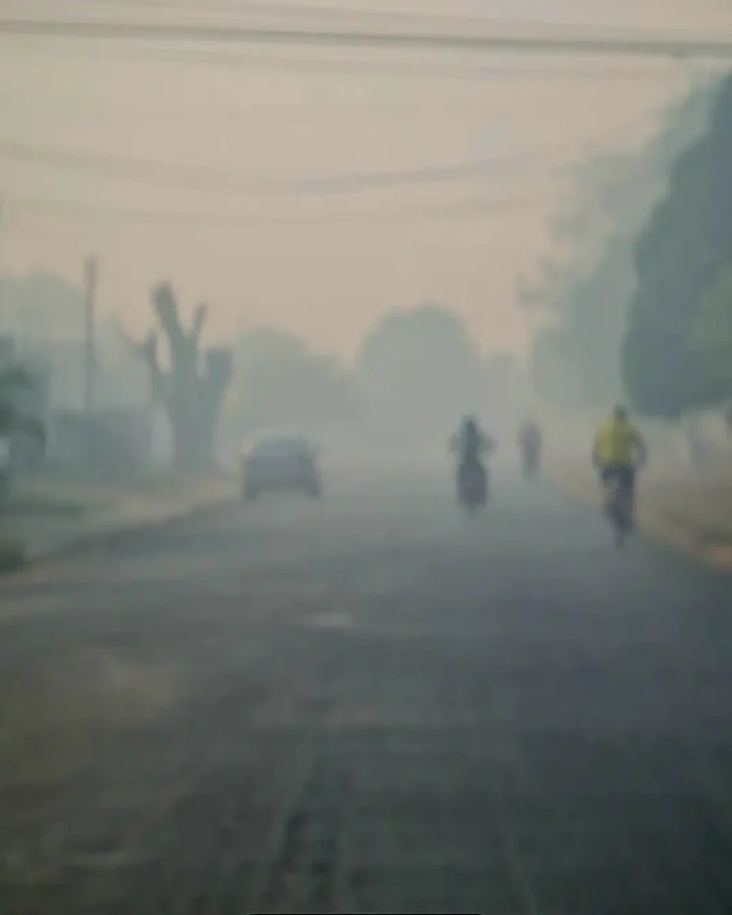Sintero alerta: fumaça está adoecendo servidores e estudantes em Vilhena
